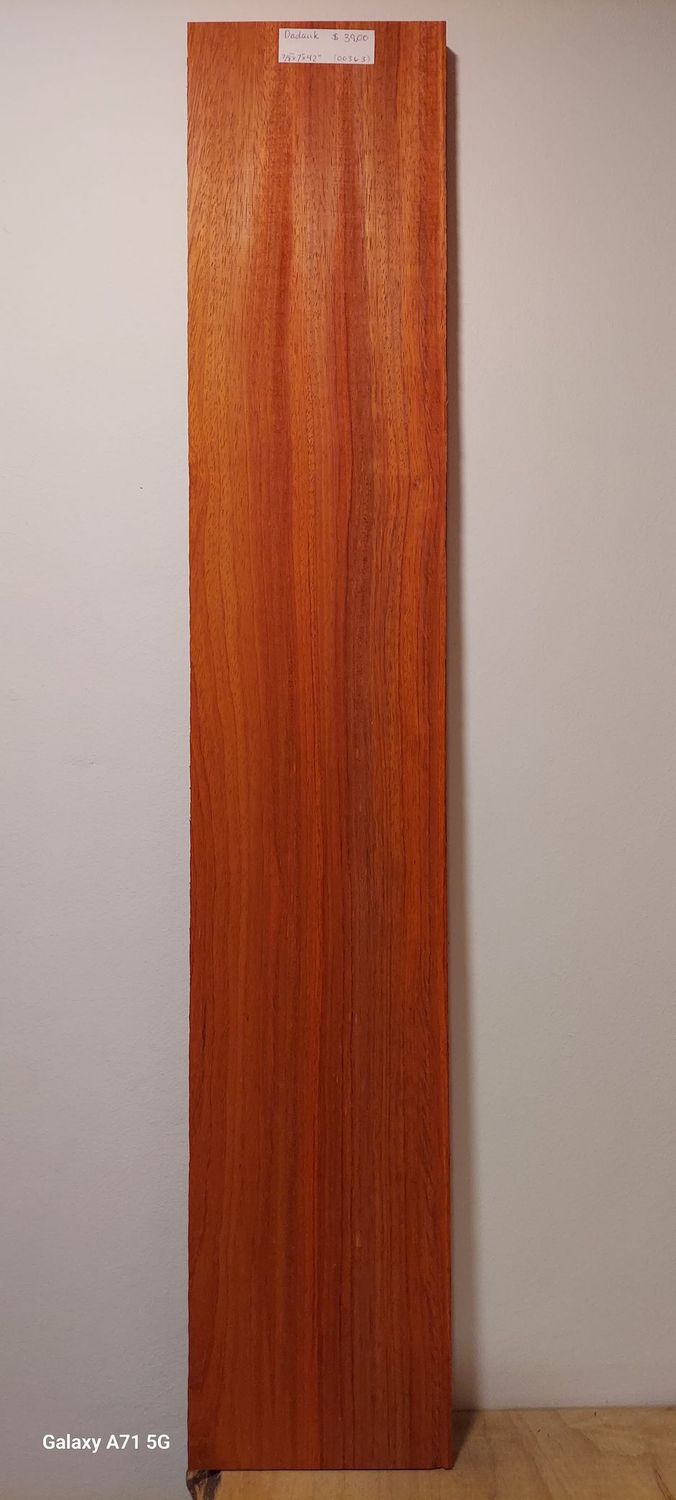 Padauk 7/8"x7"x42"