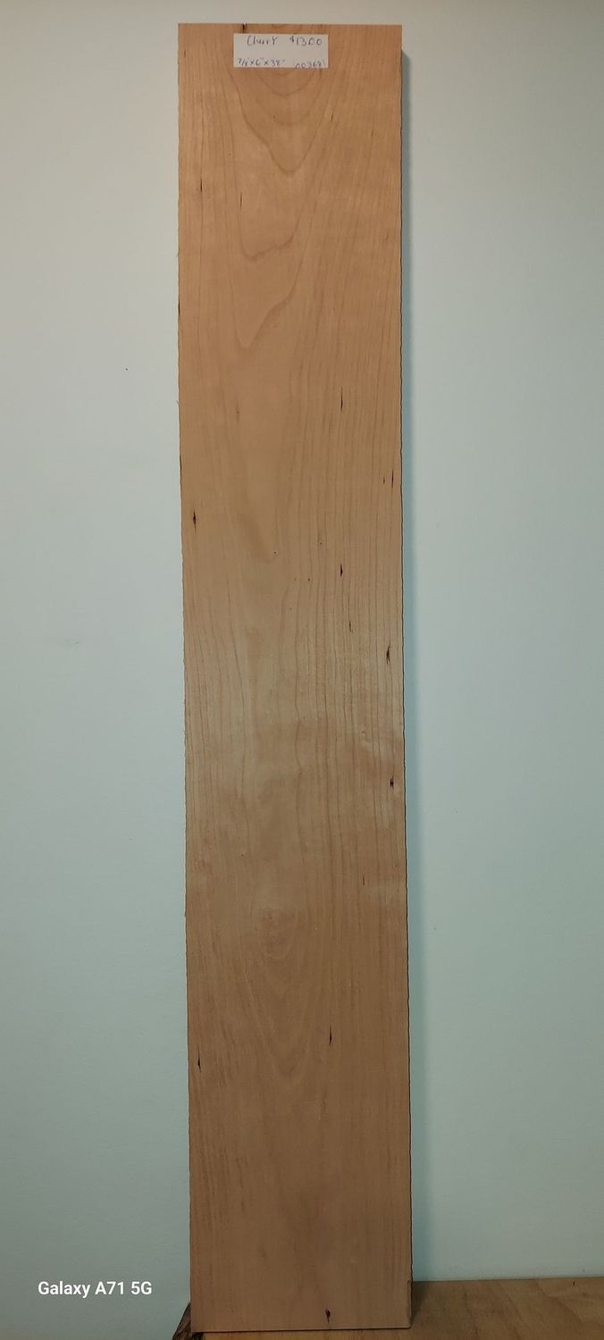 Cherry 7/8"x6"x38"
