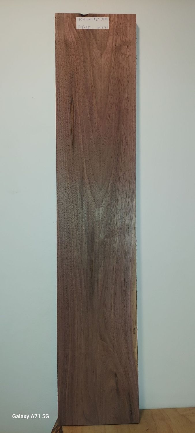 Walnut 1"x7"x35"