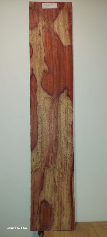 Candy Cane Padauk 3/4"x8"x41"