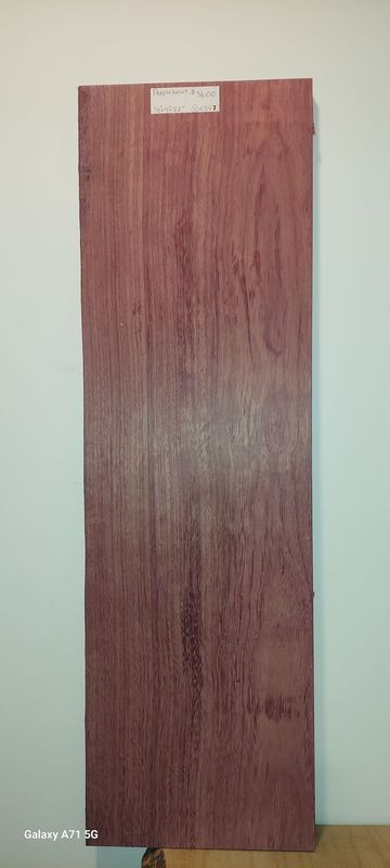 Purpleheart 7/8"x9"x32"