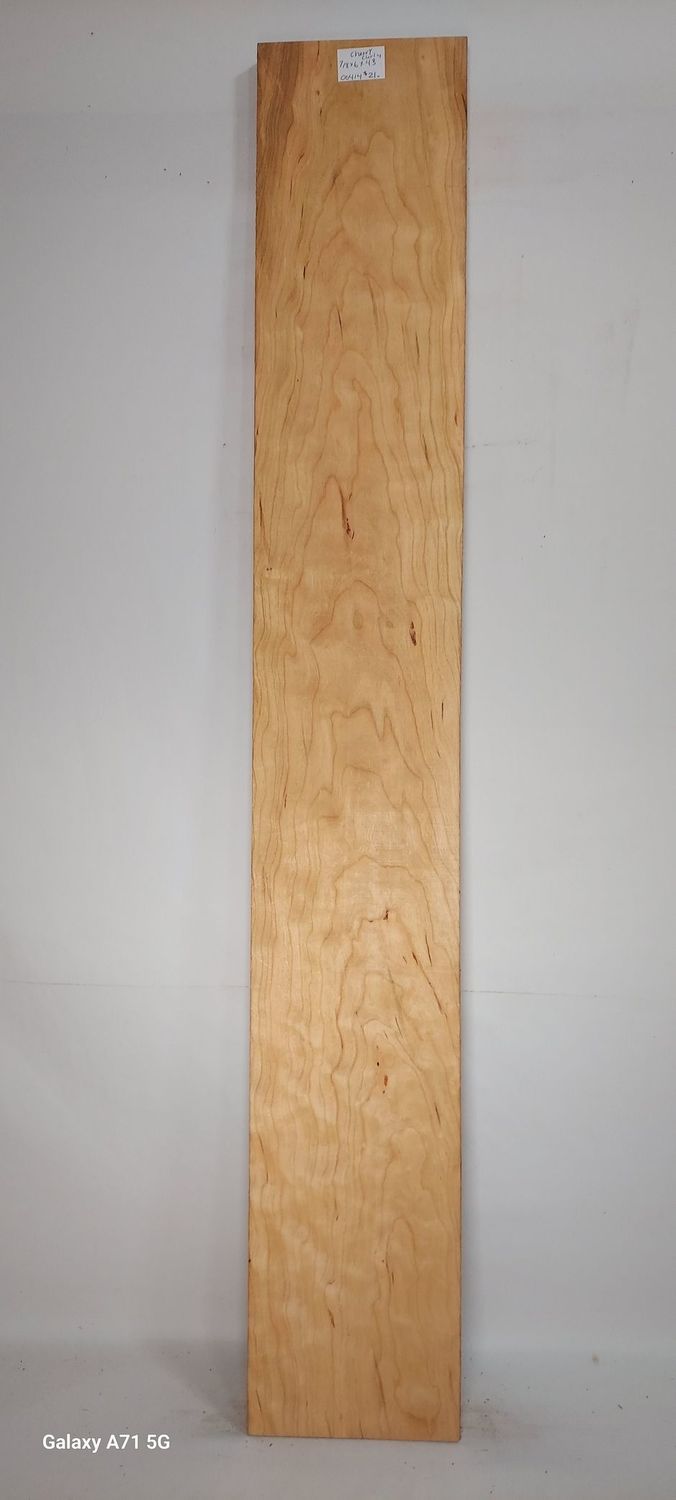 Curly Cherry 7/8"x6"x43"