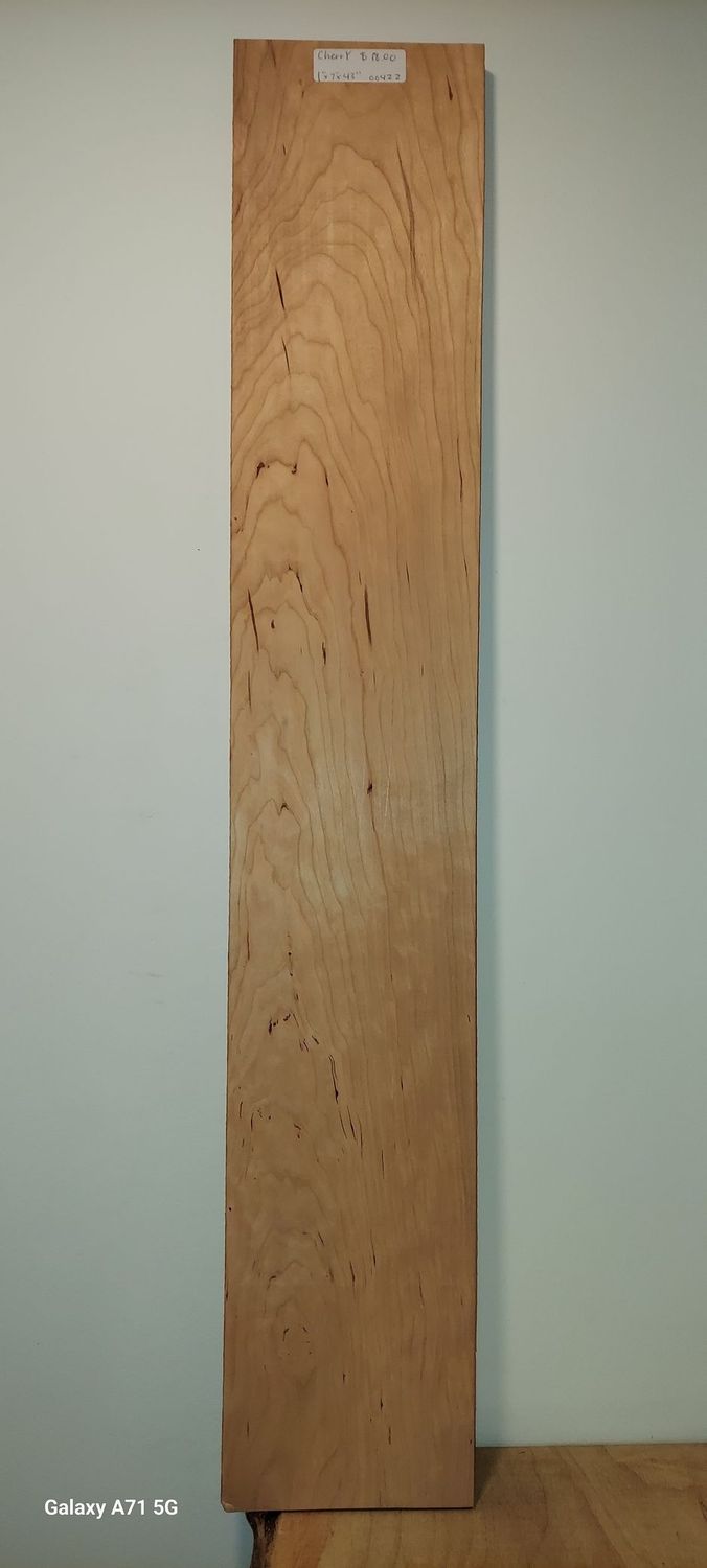 Cherry 1"x7"x43"