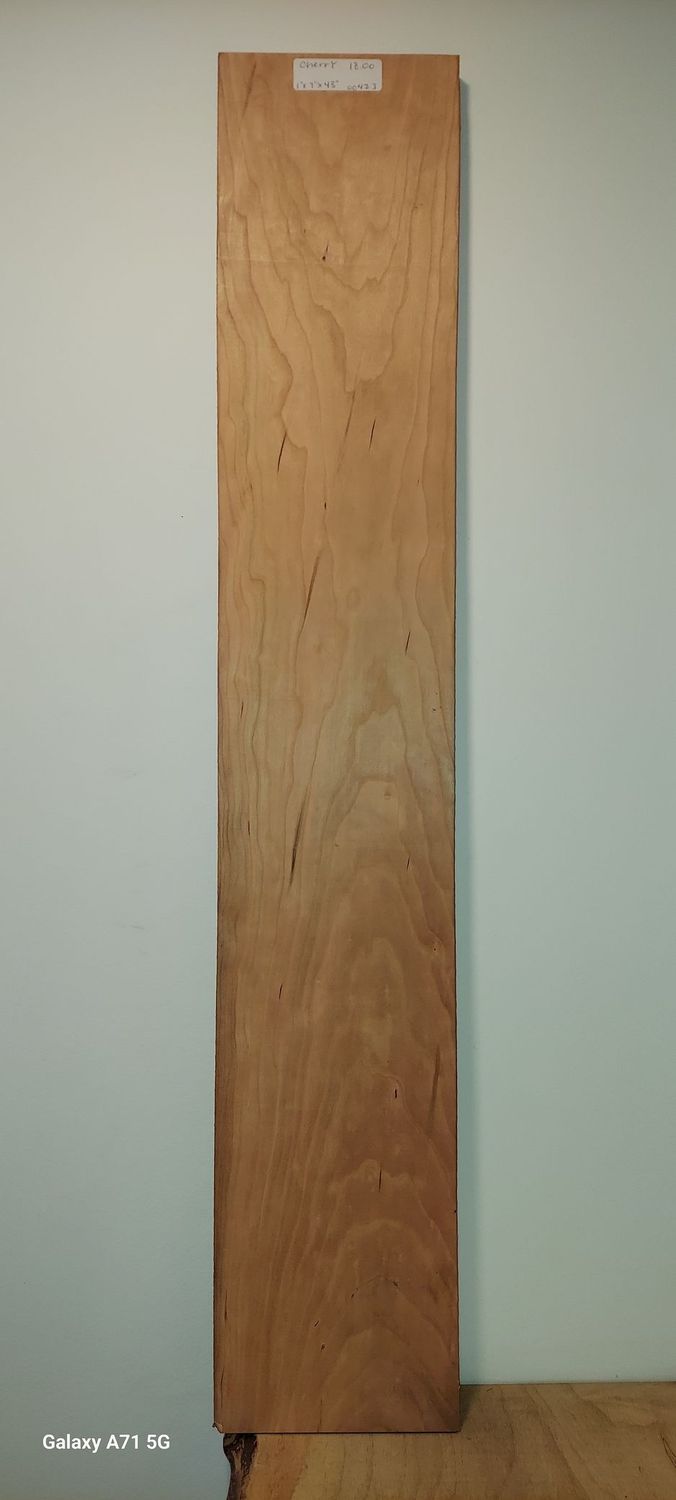 Cherry 1"x7"x43"