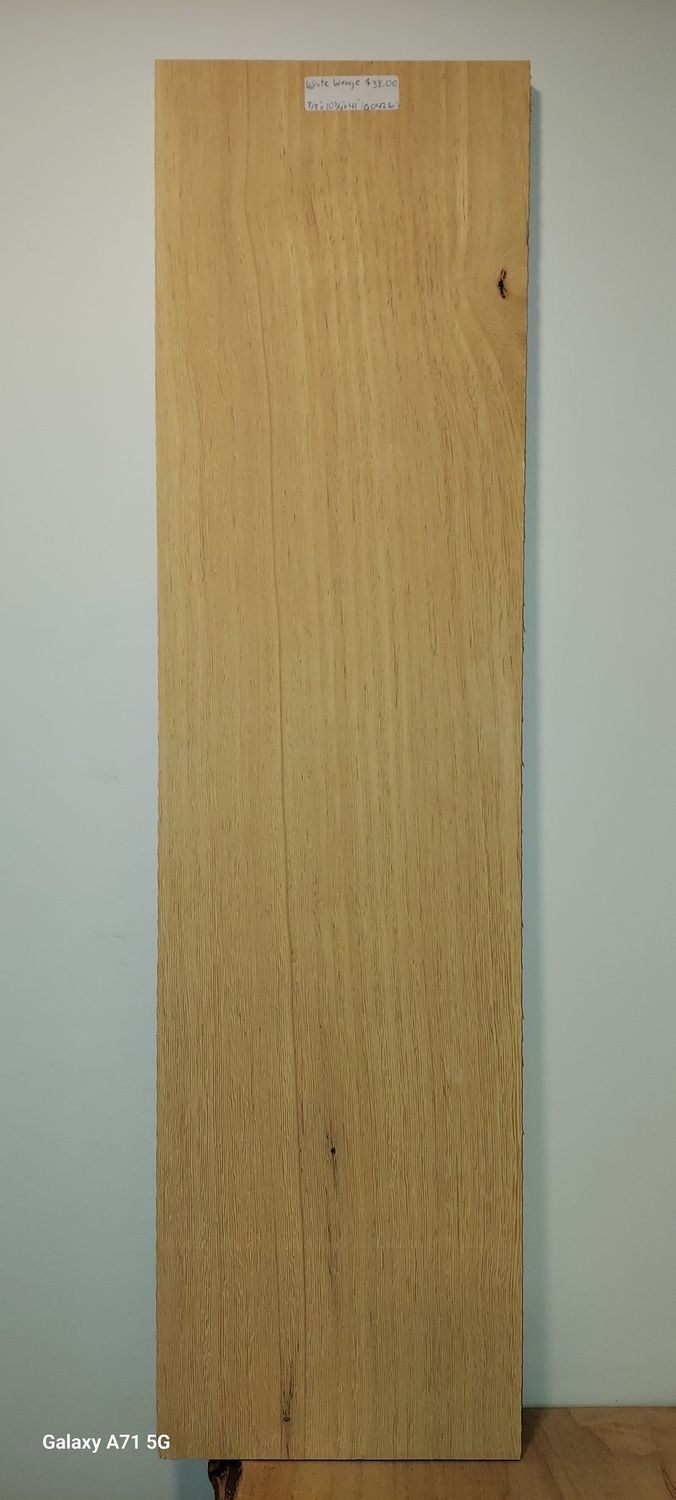 White Wenge 7/8"x10.3/4"x41"