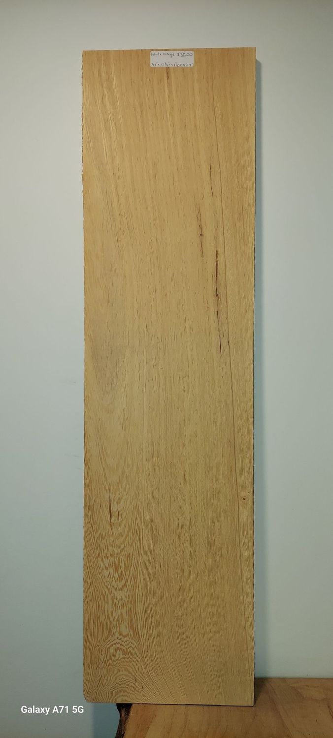 White Wenge 7/8"x10.3/4"x41"