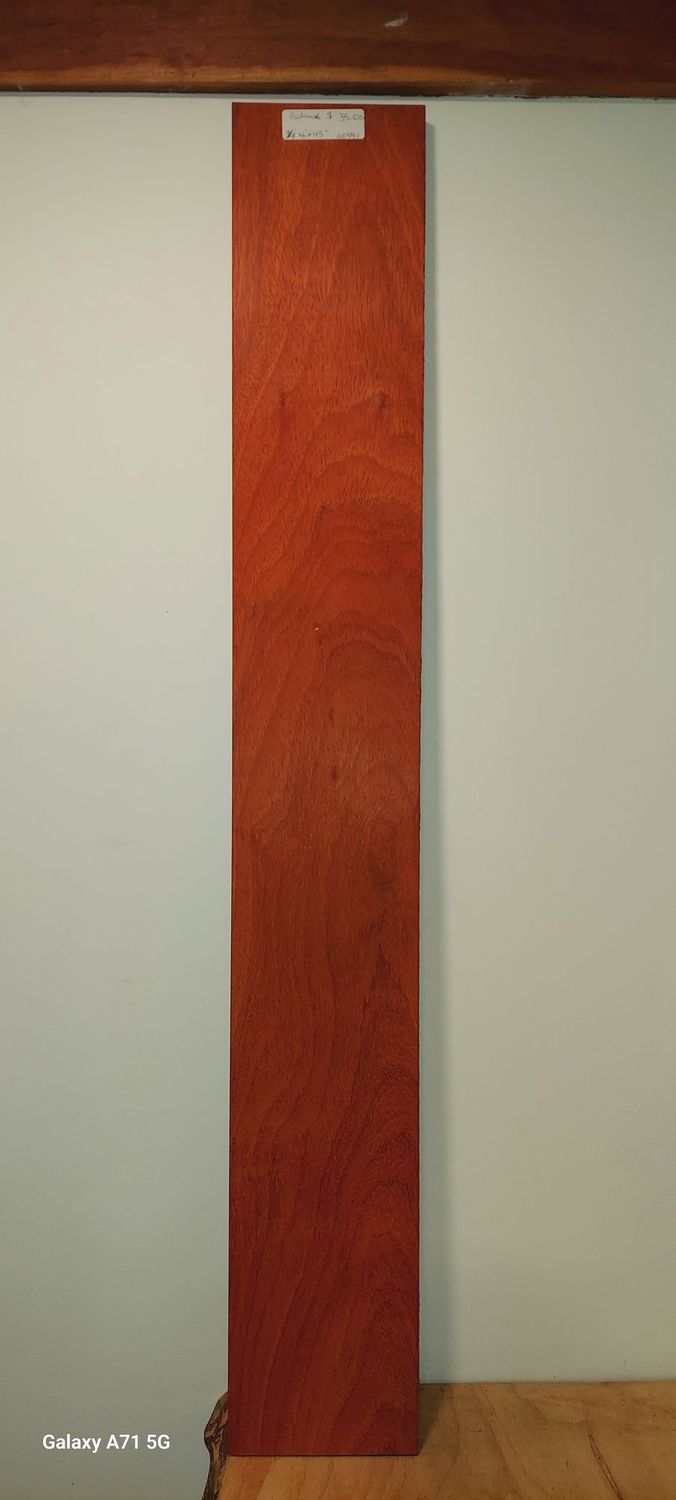 Padauk 7/8"x6"x45"