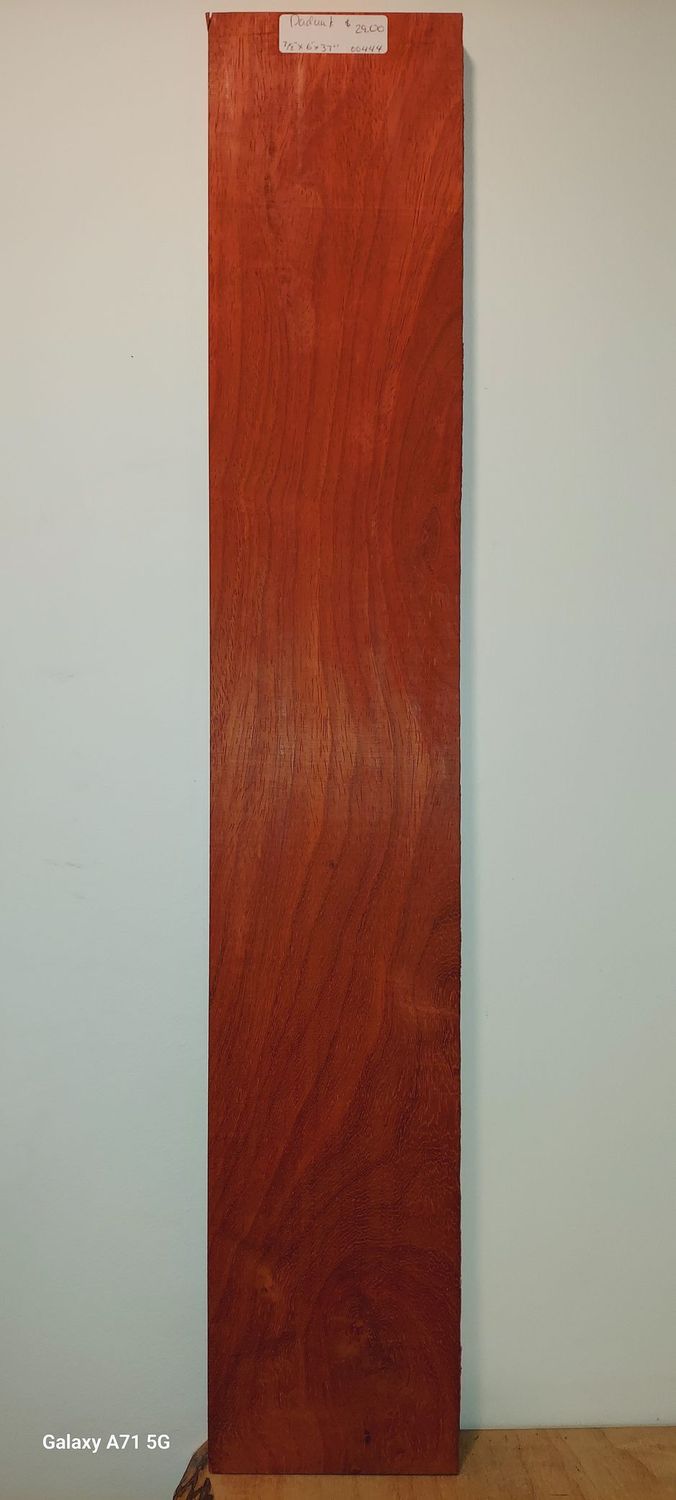 Padauk 7/8"x6"x37"