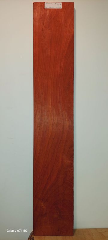 Padauk 7/8"x6"x37"