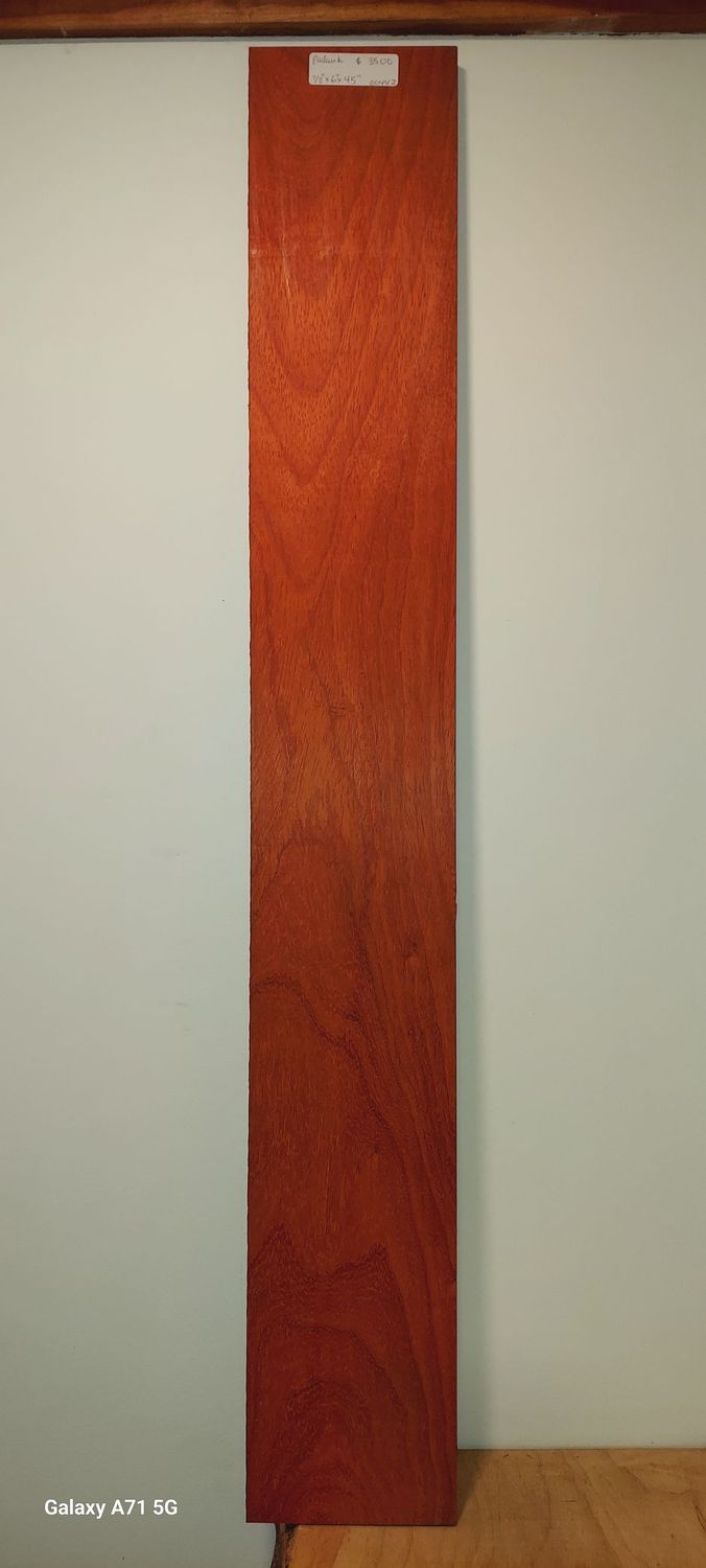 Padauk 7/8"x6"x45"