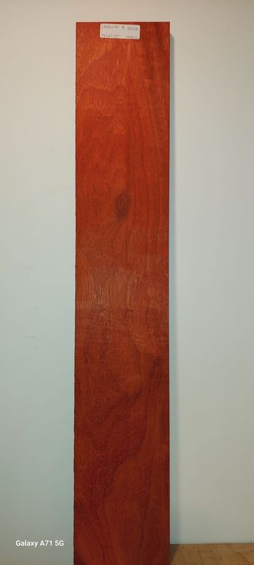 Padauk 7/8"x6"x37"