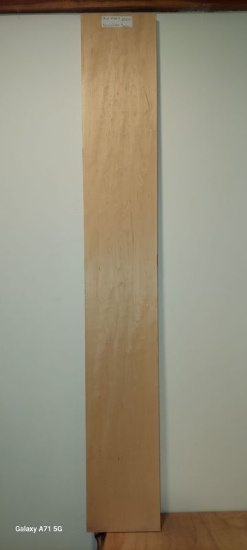 Hard Maple 7/8"x6,1/2"x45"