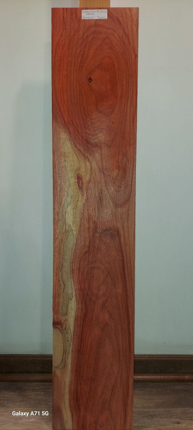 Candy Cane Padauk 3/4"x9"x47"