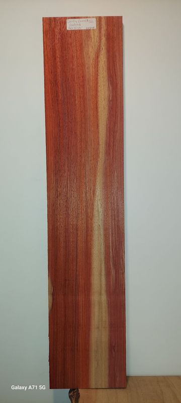 Candy Cane Padauk 3/4"x7"x35"