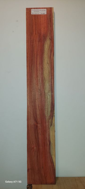 Candy Cane Padauk 3/4"x5"x31"