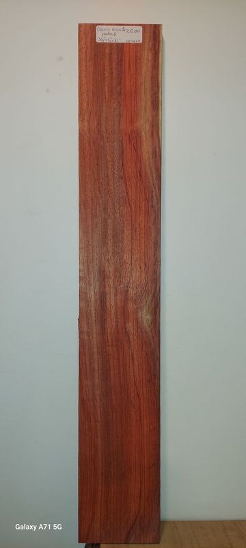 Candy Cane Padauk 3/4"x5"x31"