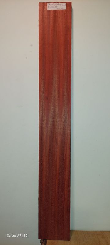 Bloodwood 7/8"x4,3/4"x35"