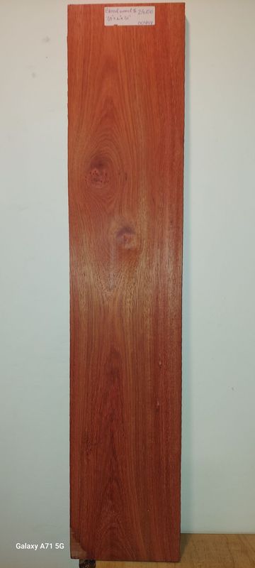 Bloodwood 7/8"x6"x31"