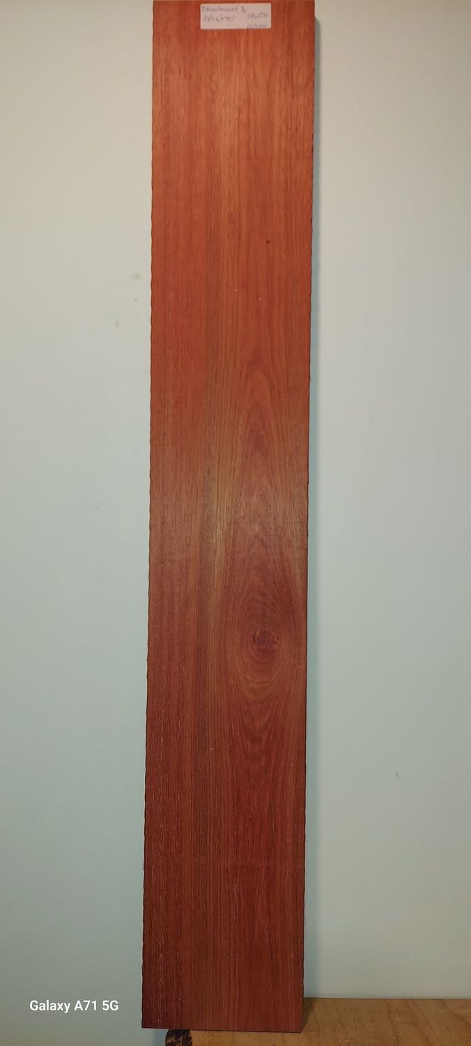 Bloodwood 7/8"x6"x40"