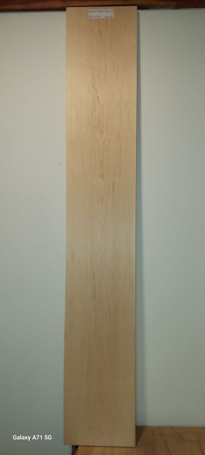 Hard Maple 3/4"x7"x46"