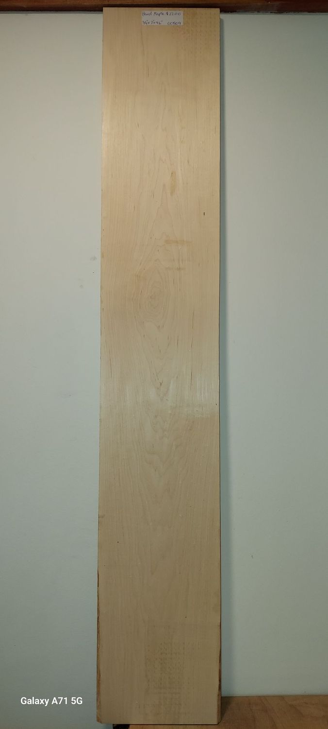 Hard Maple 3/4"x7"x46"
