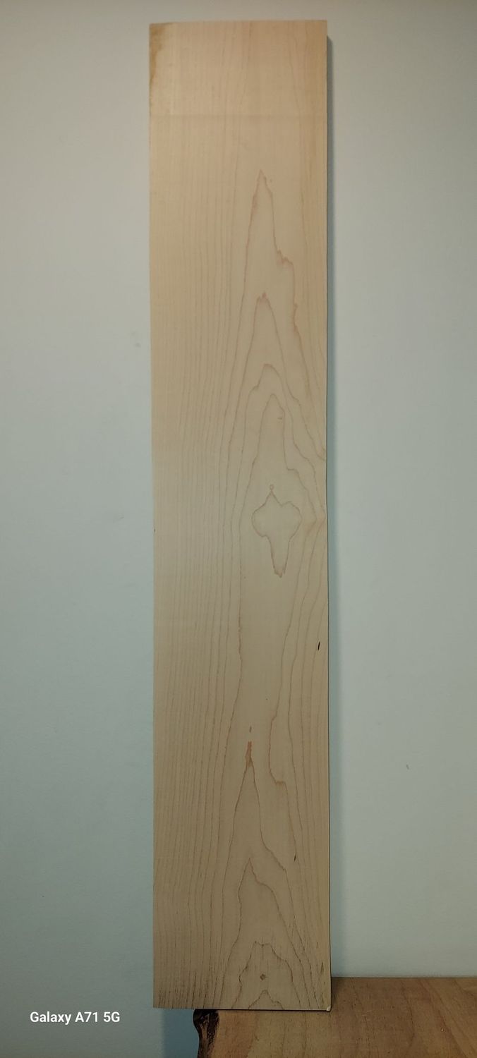 Hard Maple  7/8"x7"x40"