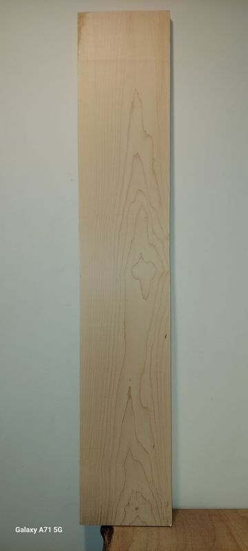 Hard Maple  7/8"x7"x40"