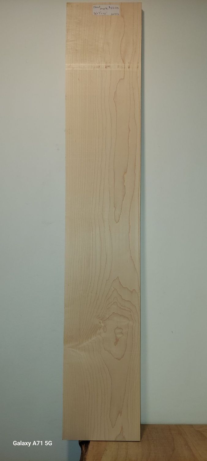 Hard Maple 7/8"x7"x41"