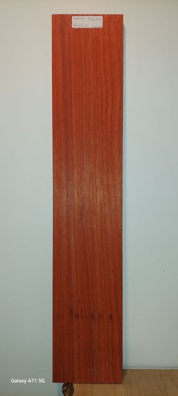 Padauk 7/8"x6"x32"