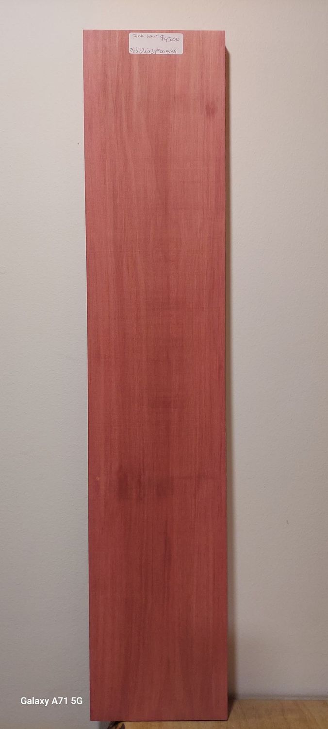 Pink Heart 7/8"x6,3/4"x33"