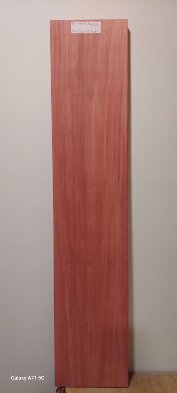 Pink Heart 7/8"x6,3/4"x33"