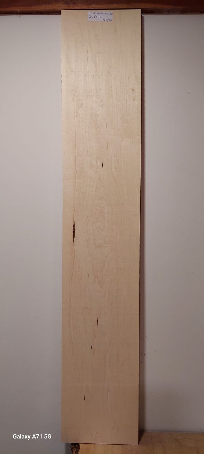 Hard Maple 7/8"x8"x46"