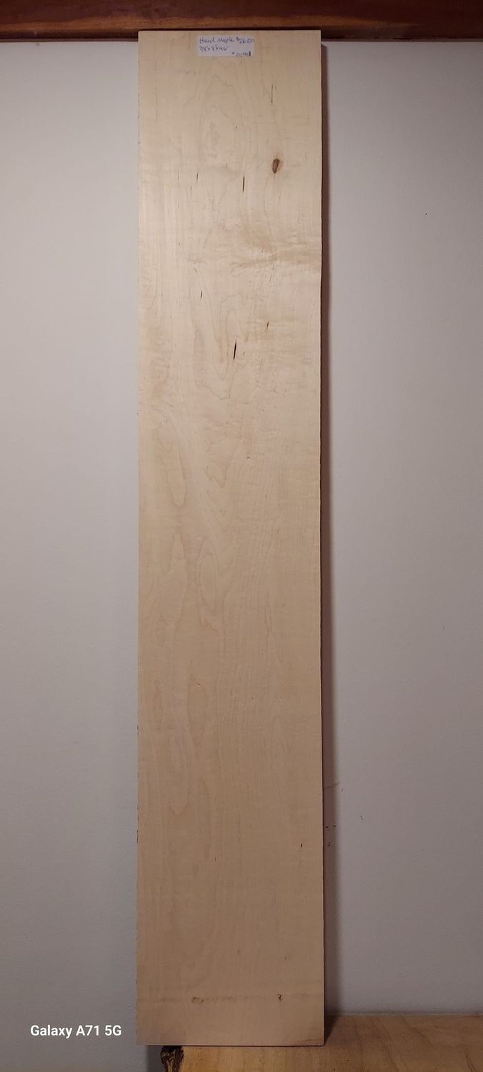 Hard Maple 7/8"x8"x46"