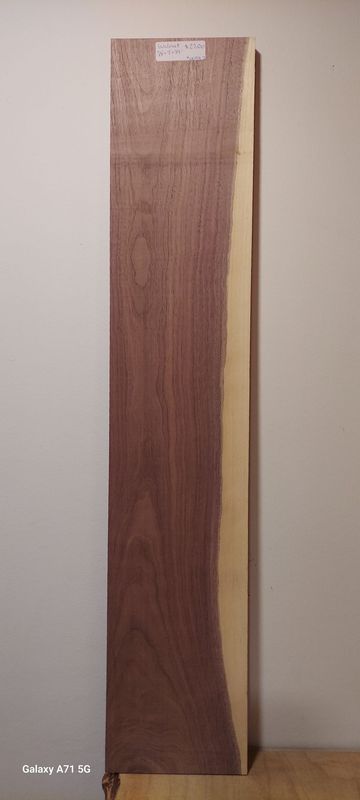 Walnut 7/8"x7"x39"