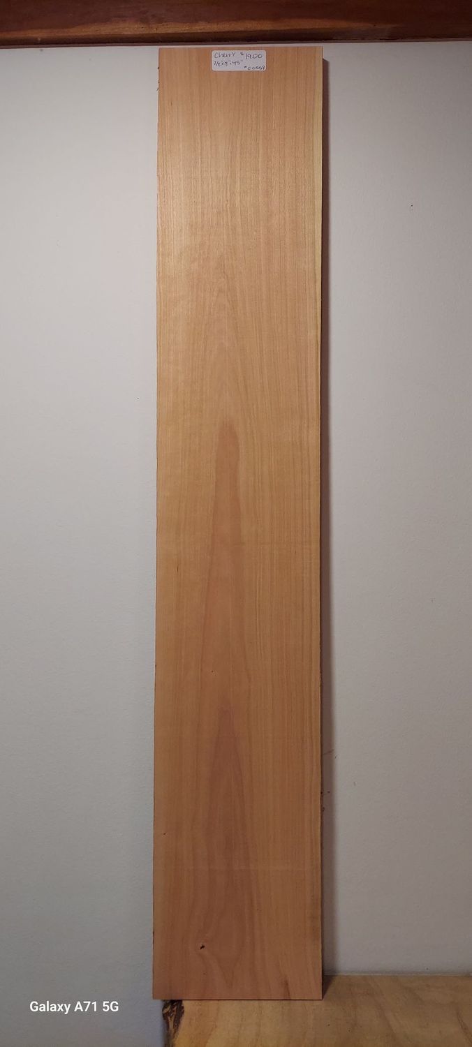 Cherry 7/8"x8"x45"