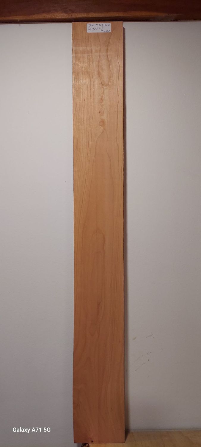 Cherry 7/8"x5.5"x46"
