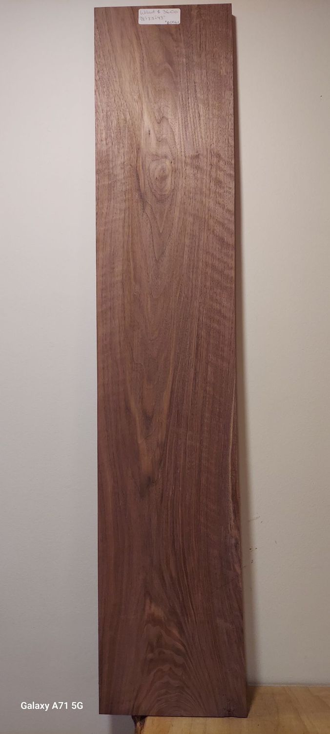Walnut 7/8"x8.5"x43"