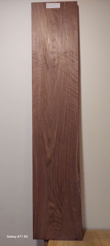 Walnut 7/8"x8.5"x43"