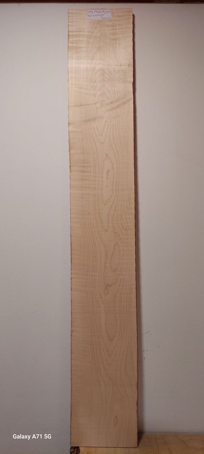 Curly Maple 3/4"x6.5"x45"