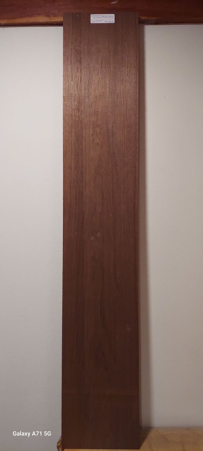 Peruvain Walnut 3/4"x8"x47"