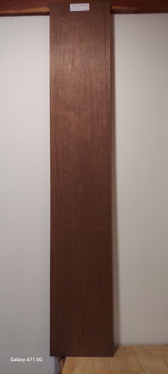 Peruvain Walnut 3/4"x8"x47"