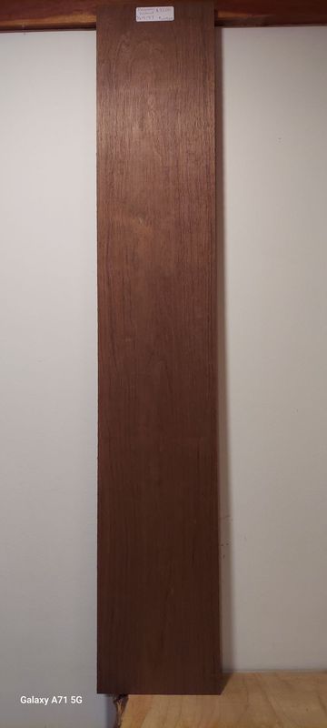 Peruvain Walnut 3/4"x8"x47"