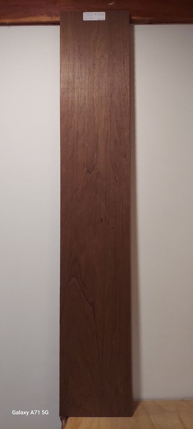 Peruvain Walnut 3/4"x8"x47"