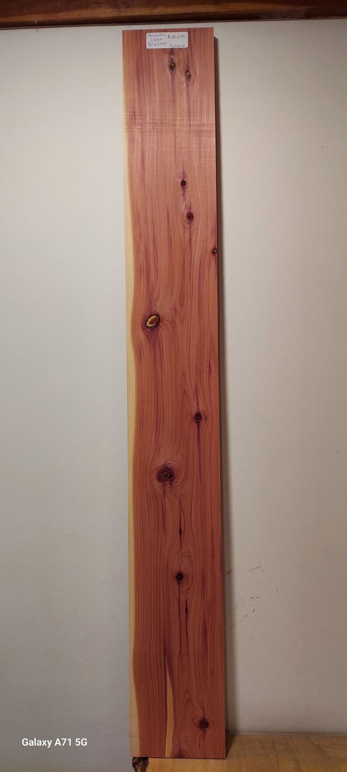 Aromatic Cedar 7/8"x6"x45"