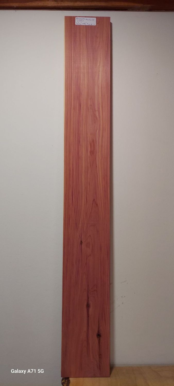 Aromatic Cedar 7/8"x6"x45"