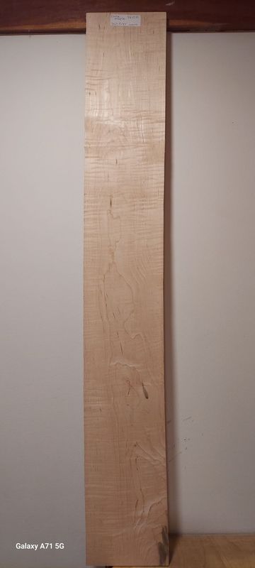 Curly Maple 3/4"x7"x47"