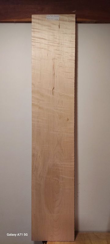Curly Maple 7/8"x9"x47"