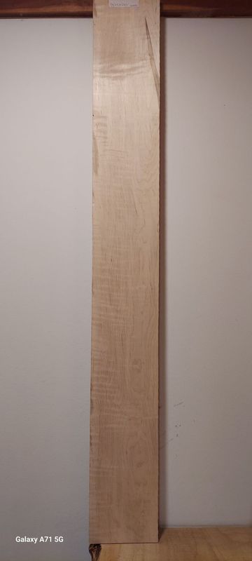 Curly Maple 7/8"x5.5"x47"