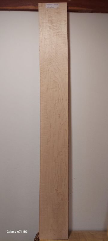 Curly Maple 7/8"x5.5"x47"