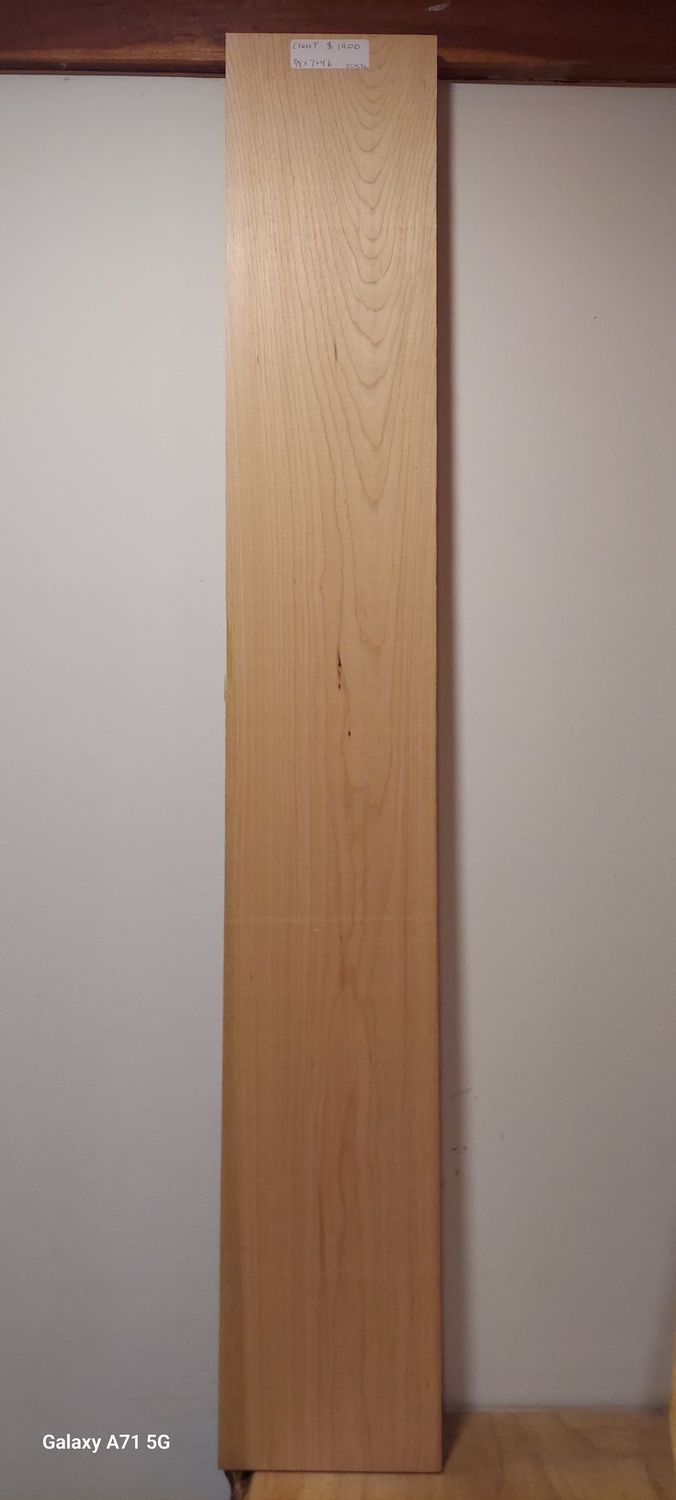 Cherry 7/8"x4"x46"